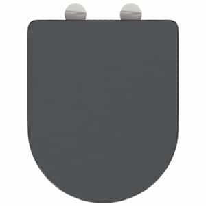 Toaletní prkno Antracit 47 x 36 x 3,4 cm Duroplast - obrázek 8