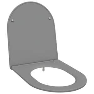 Toaletní prkno Šedá 47 x 36 x 3,4 cm Duroplast - obrázek 2