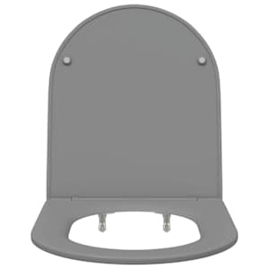 Toaletní prkno Šedá 47 x 36 x 3,4 cm Duroplast - obrázek 6