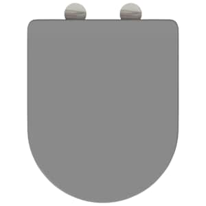 Toaletní prkno Šedá 47 x 36 x 3,4 cm Duroplast - obrázek 8