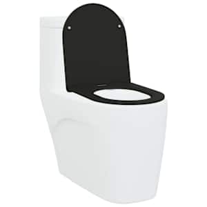 Toaletní prkno Černá 47 x 36 x 3,4 cm Duroplast - obrázek 3