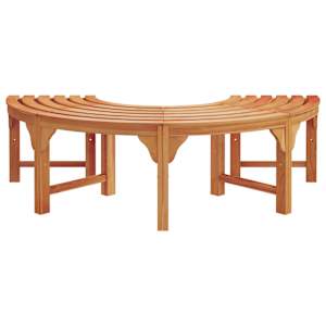 Stromová lavička 2 pcs Přírodní 160 x 80 x 45cm - obrázek 5