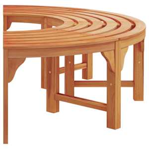 Stromová lavička 2 pcs Přírodní 160 x 80 x 45cm - obrázek 6
