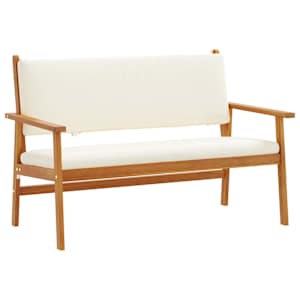 Sada zahradních pohovek 4 pcs Hnědá 120 x 65,5 x 79 cm - obrázek 6