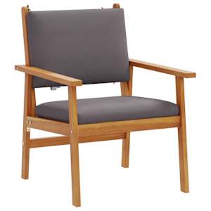 Sada zahradních pohovek 4 pcs Hnědá 120 x 65,5 x 79 cm - obrázek 7