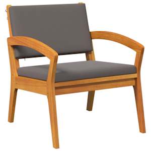 Bistro komplet z blazino 5 pcs Rjava Poliester - slika 5