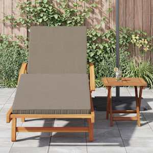 Slunečník 2 pcs Taupe 200 x 67 x 84 cm Masivní akátové dřevo - obrázek 3