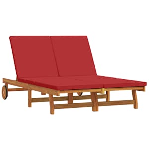 vidaXL Lamamistool Pruun 125 x 200 x 84 cm Tugev akatsiapuu