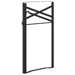 Nohy na pivní stůl 2 pcs Černá 39 x 3 x 75 cm - obrázek 7