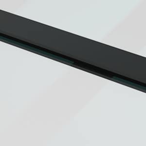 Posuvné dveře s kováním 102x205 cm ESG sklo a hliník - obrázek 7