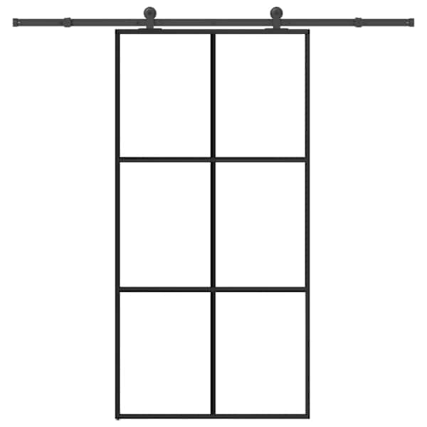 vidaXL l&uuml;kanduks koos riistvara komplektiga 102x205 cm ESG klaas