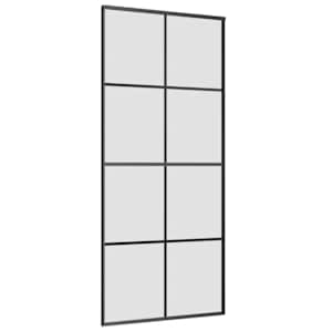 Posuvné dveře s kováním 90x205 cm ESG sklo a hliník - obrázek 4