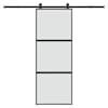 vidaXL l&uuml;kanduks koos riistvara komplektiga 76x205 cm karastatud klaas