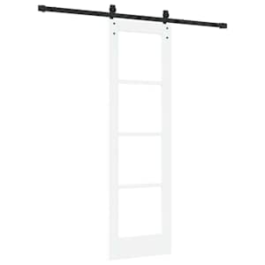 Posuvné dveře ORKDAL Bílá a černá 61 x 198,5 cm - obrázek 6