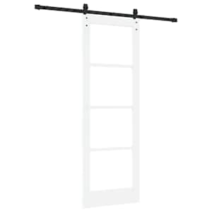 Posuvné dveře ORKDAL Bílá a černá 73,5 x 211 cm - obrázek 6