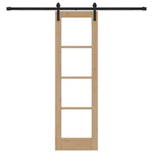 Posuvné dveře ORKDAL Přirozená a černá 61 x 198,5 cm - obrázek 4