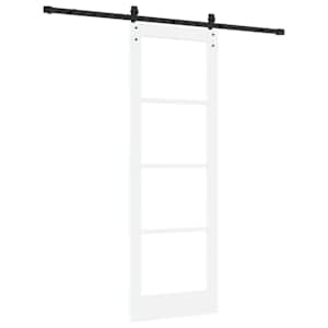 Posuvné dveře ORKDAL Bílá a černá 73,5 x 211 cm - obrázek 6