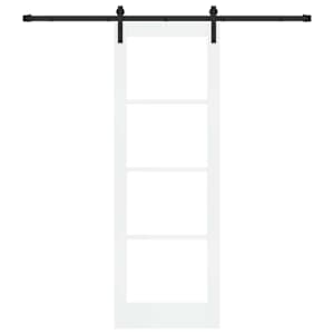 Posuvné dveře ORKDAL Bílá a černá 73,5 x 211 cm - obrázek 4
