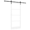 vidaXL Libisev uks ORKDAL Valge ja must 93 x 211 cm