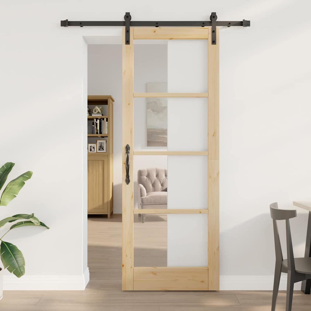 glidende dør med hardware sæt 'ORKDAL'78x211 cm