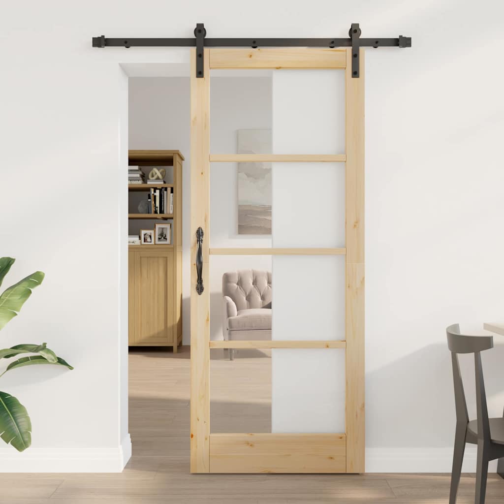 slededør med hardware sæt 'ORKDAL'83x202 cm