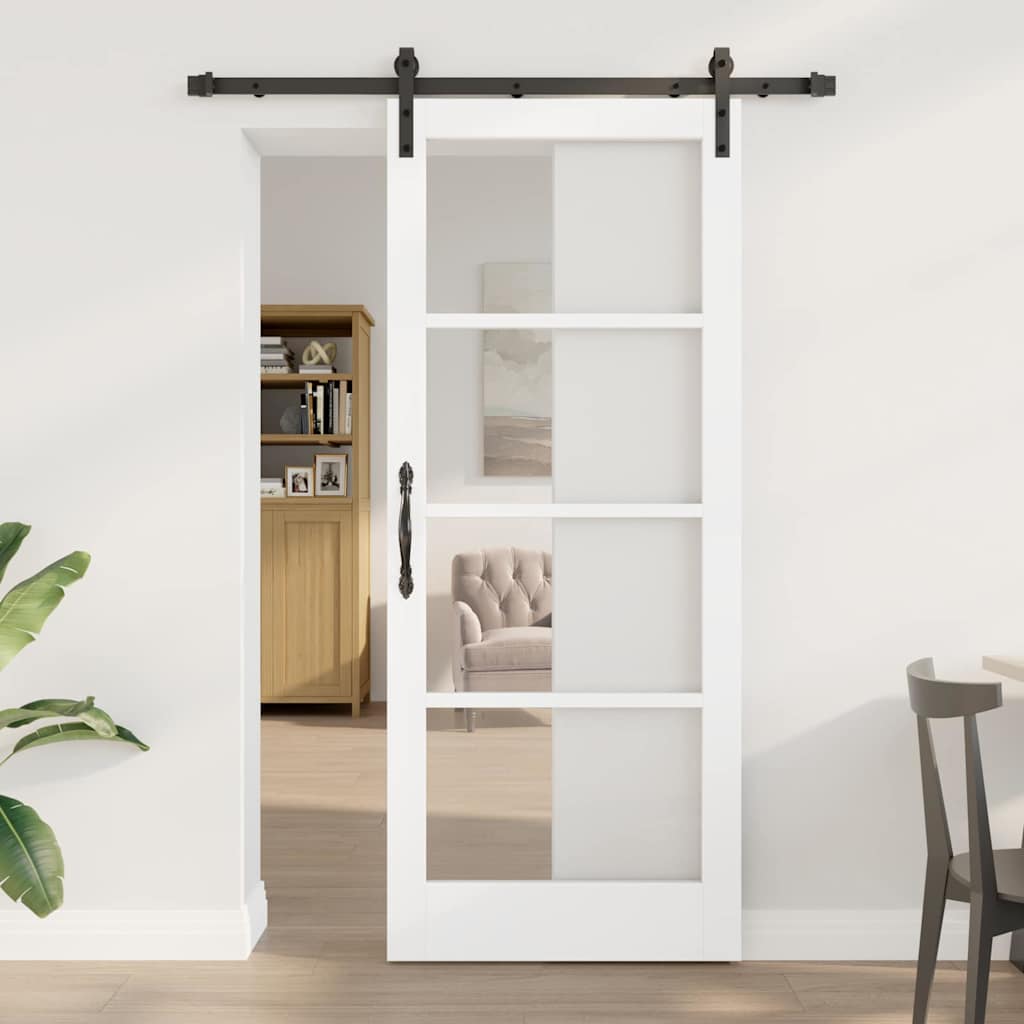 liuguks koos seadmete komplektiga 'ORKDAL'valge 83x202 cm