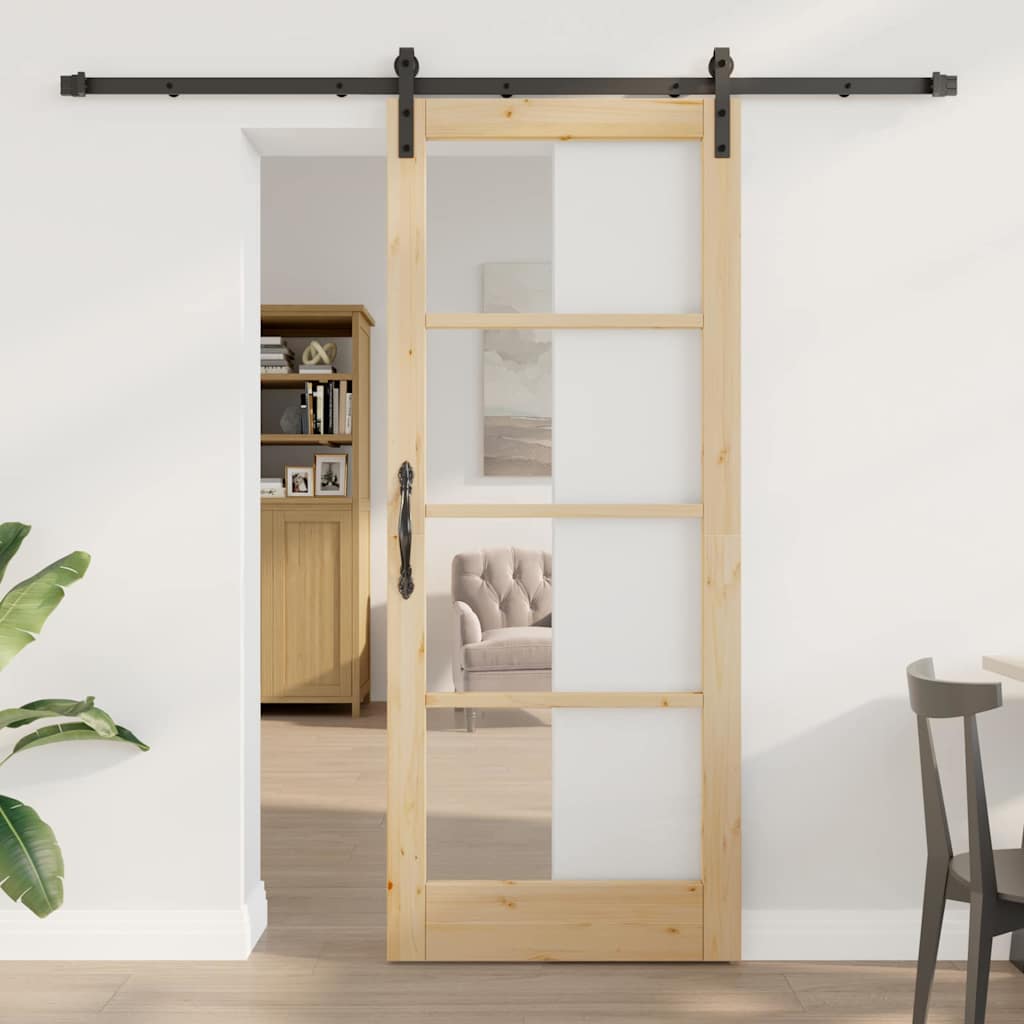 skydedør med hardware sæt 'ORKDAL'83x202 cm