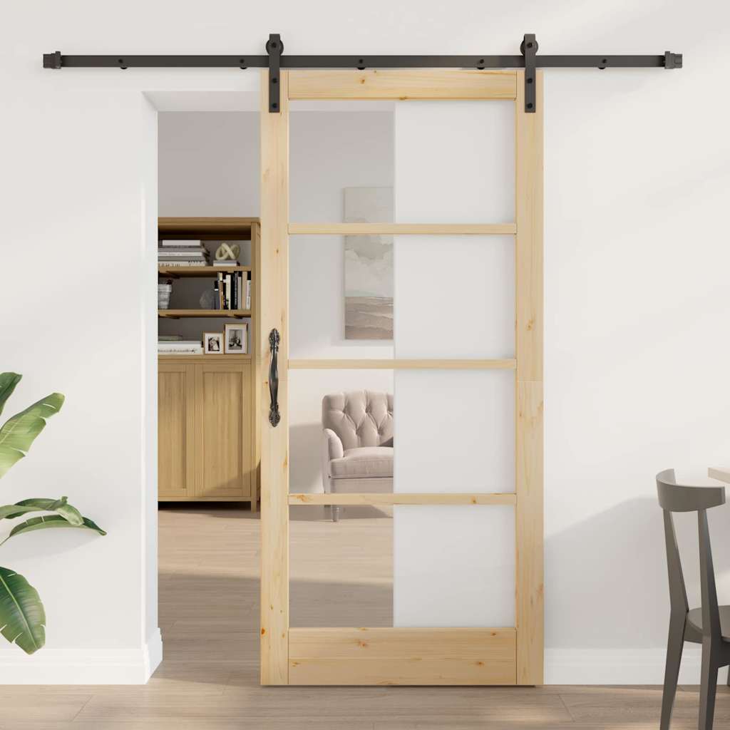 skydedør med hardware kit 'ORKDAL'93x202 cm