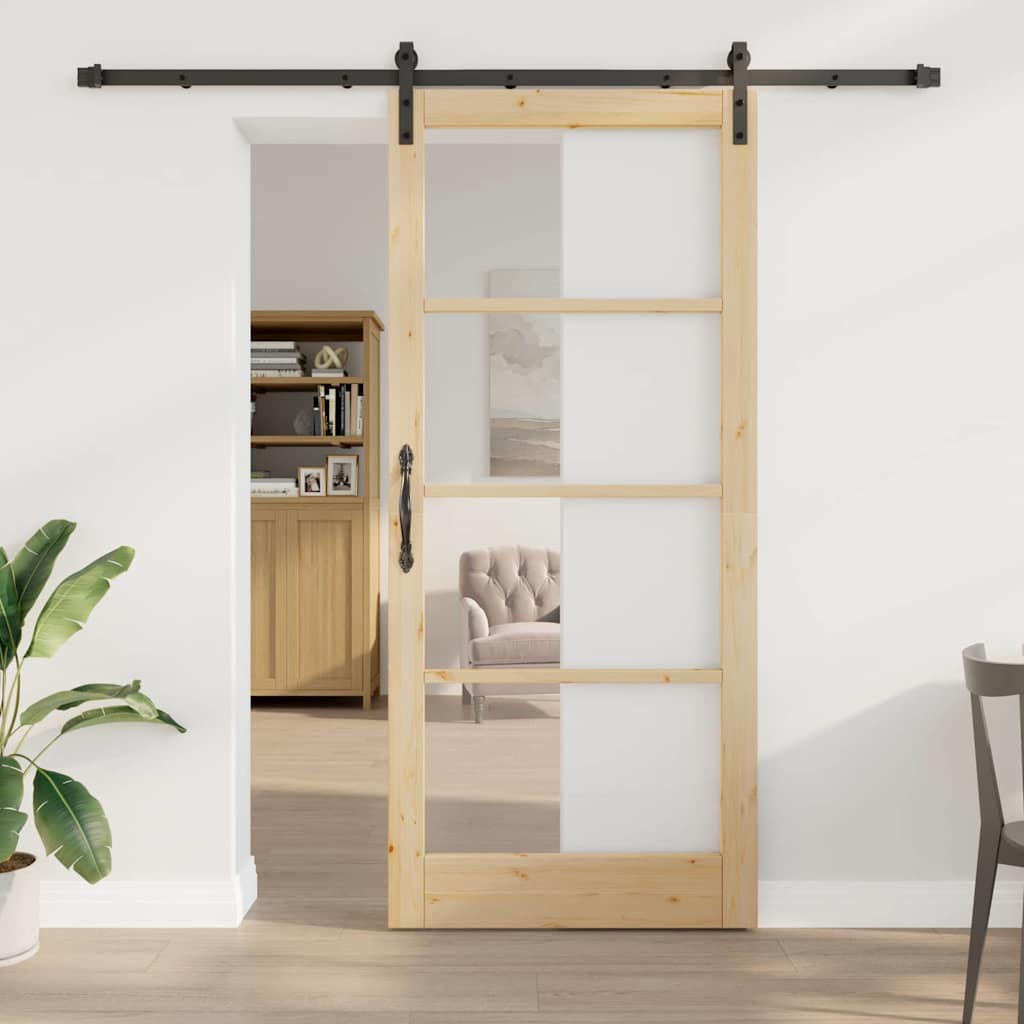 Skydedør med Hardware Sæt 'ORKDAL'93x211 cm