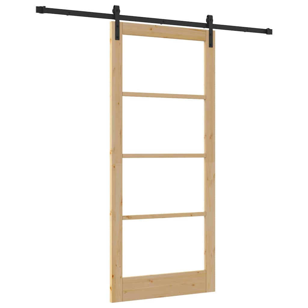 vidaXL Ușa glisantă  cu set hardware 'ORKDAL'93x211 cm