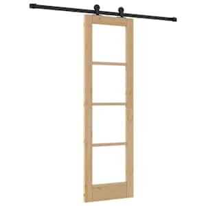 vidaXL Libisev uks ORKDAL 61 x 198,5 cm Soe m&auml;nnipuit ja klaas