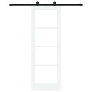 Posuvné dveře ORKDAL Bílá a černá 73,5 x 211 cm - obrázek 4
