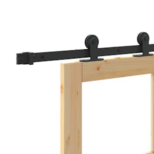 Posuvné dveře ORKDAL Přirozená a černá 83 x 232 cm - obrázek 10