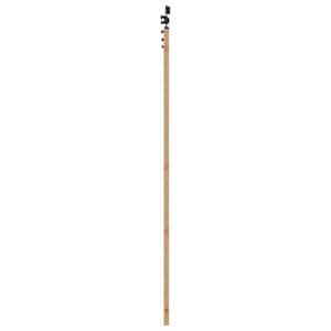 Posuvné dveře ORKDAL Přirozená a černá 93 x 211 cm - obrázek 5