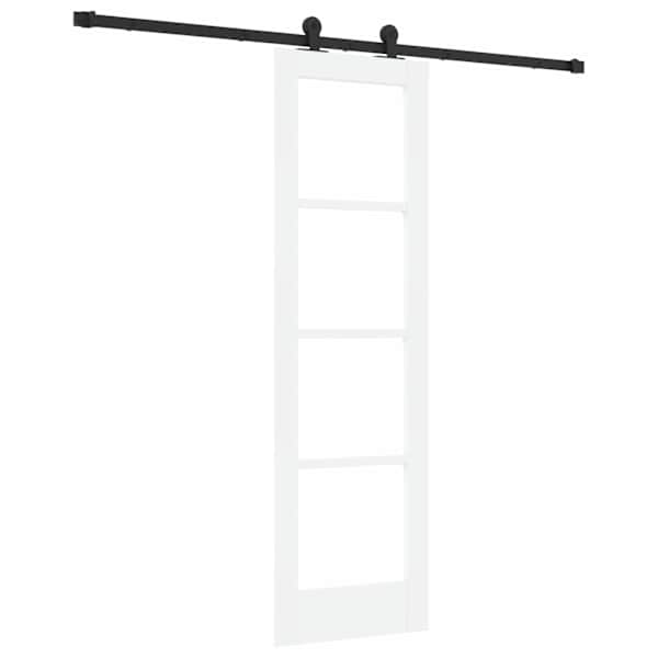 vidaXL Libisev uks ORKDAL 61 x 198,5 cm Soe m&auml;nnipuit ja klaas