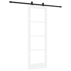 Posuvné dveře ORKDAL Bílá a černá 73,5 x 211 cm - obrázek 2
