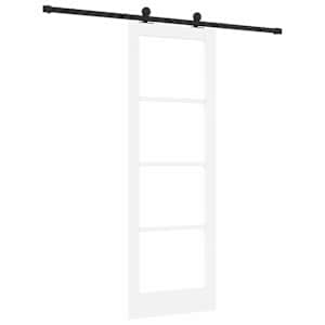 Posuvné dveře ORKDAL Bílá a černá 73,5 x 211 cm - obrázek 6