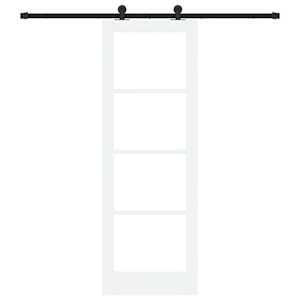 Posuvné dveře ORKDAL Bílá a černá 73,5 x 211 cm - obrázek 4