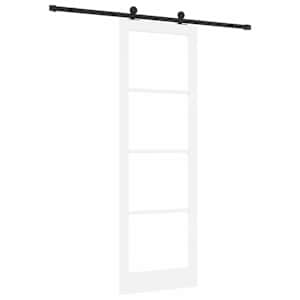 Posuvné dveře ORKDAL Bílá a černá 78 x 232 cm - obrázek 6