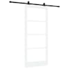 vidaXL Libisev uks ORKDAL 93 x 211 cm Soe m&auml;nnipuit ja klaas