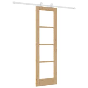 vidaXL Libisev uks ORKDAL 61 x 198,5 cm Soe m&auml;nnipuit ja klaas
