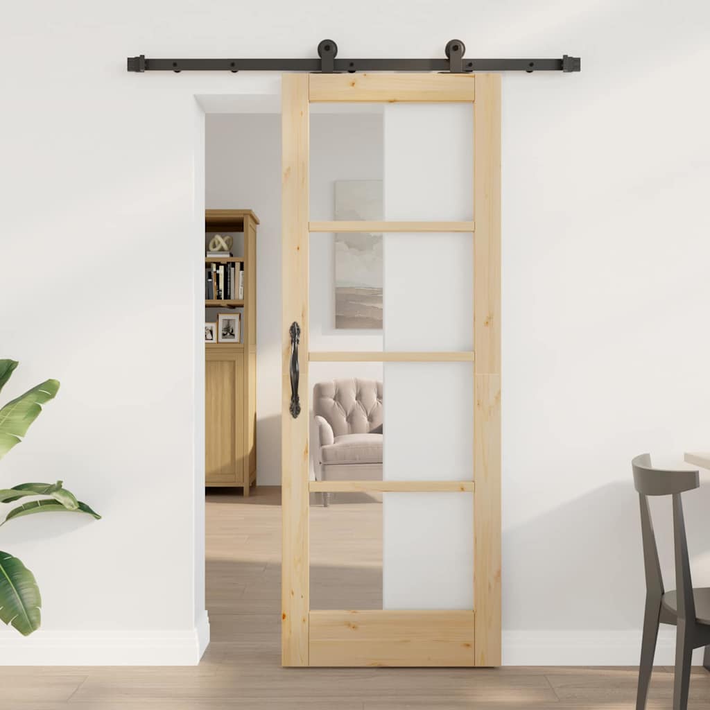 glidende dør med hardware-sæt 'ORKDAL'73.5x198.5 cm