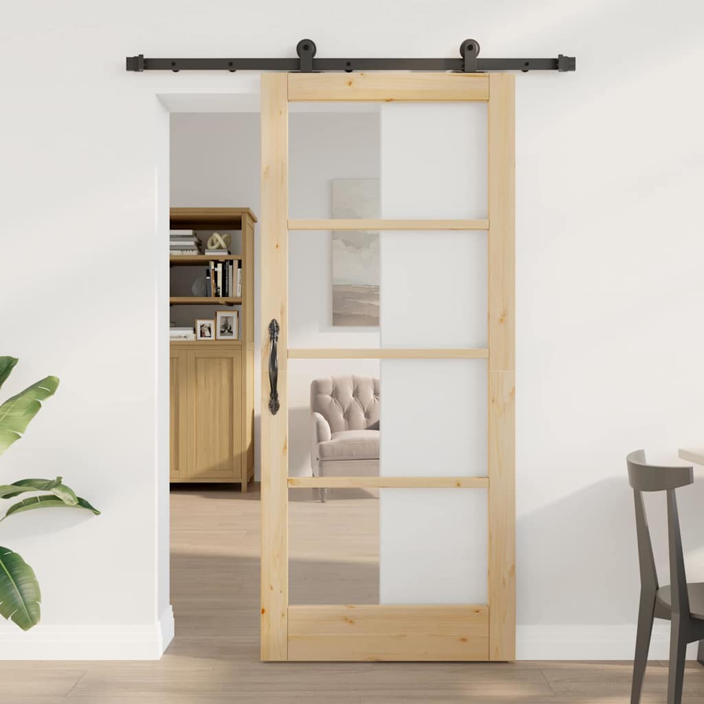 Skydedør med Hardware Sæt "ORKDAL" 86x198.5 cm
