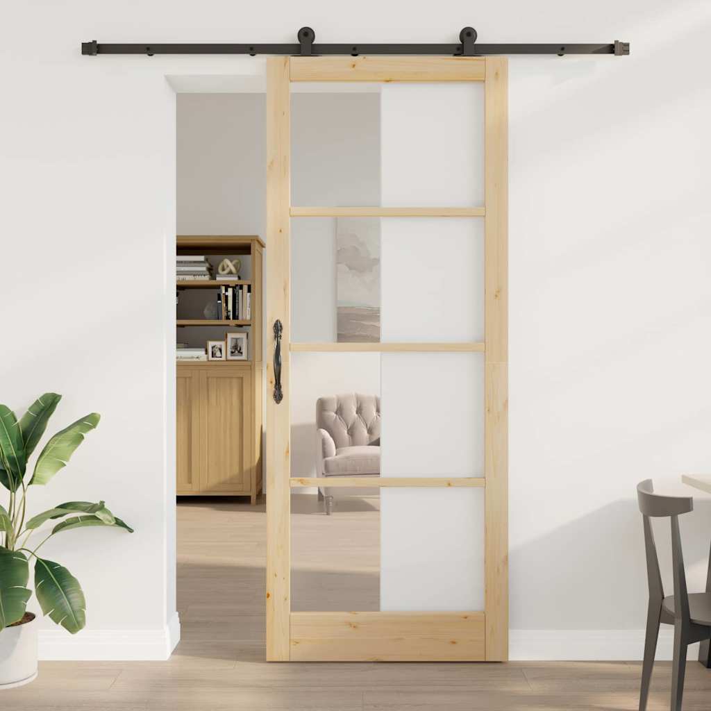 Skyde Dør med Beslagssæt 'ORKDAL'93x232 cm