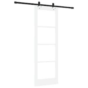 Posuvné dveře ORKDAL Bílá a černá 73,5 x 211 cm - obrázek 6