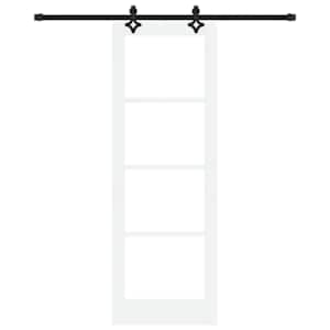 Posuvné dveře ORKDAL Bílá a černá 73,5 x 211 cm - obrázek 4