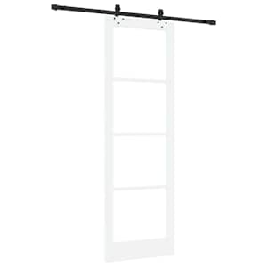 Posuvné dveře ORKDAL Bílá a černá 78 x 232 cm - obrázek 6