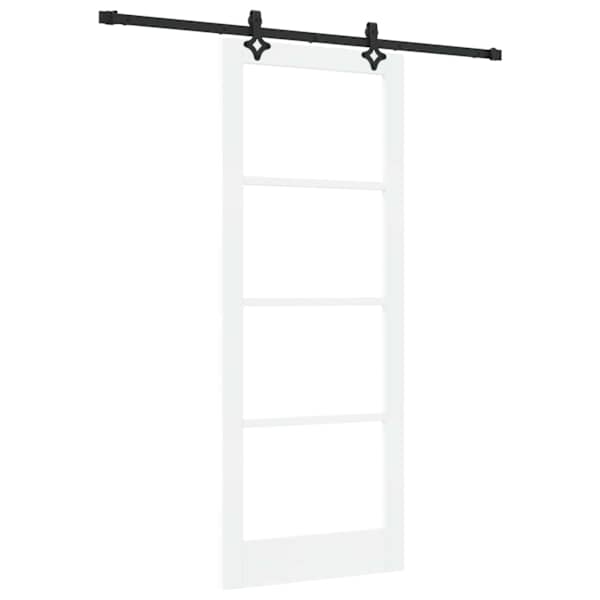 vidaXL Libisev uks ORKDAL 83 x 211 cm Soe m&auml;nnipuit ja klaas