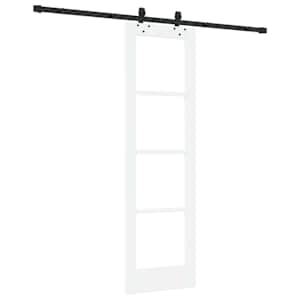Posuvné dveře ORKDAL Bílá a černá 61 x 198,5 cm - obrázek 6