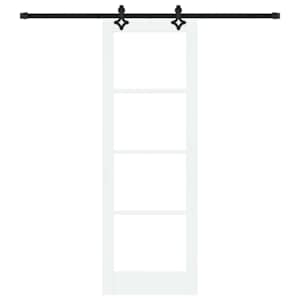 Posuvné dveře ORKDAL Bílá a černá 73,5 x 211 cm - obrázek 4